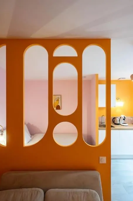 Apartment Le Macaron, Studio Coeur Ville Anse France